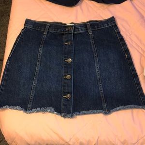 Jean skirt